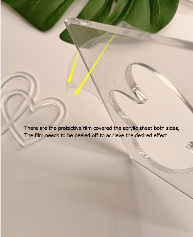 Double Heart Router TemplateClear Acrylic Woodworking TemplateRouter Template...