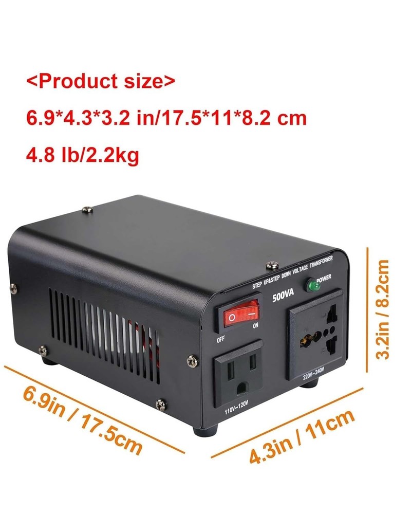 500W Voltage Transformer Power Converter