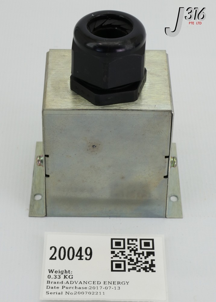 20049 ADVANCED ENERGY RF CABLE GUARD BRACKET, PG 29 2101175