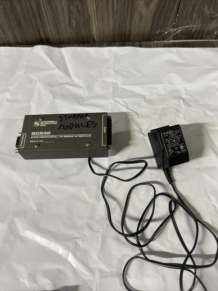 Campbell Scientific SC532 9 Pin Peripheral to RS232 Interface #2e3a