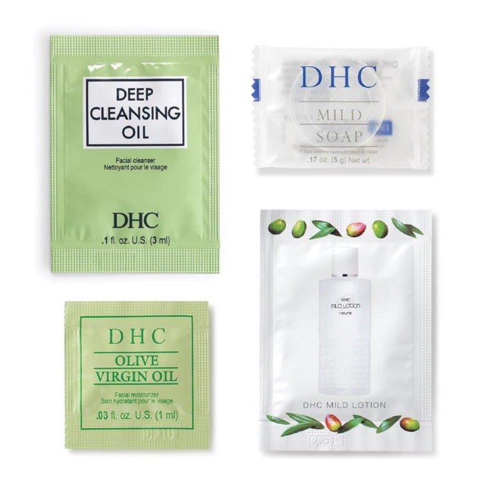 DHC Eye & Lip Makeup Remover, 4 fl. oz., includes four free samples