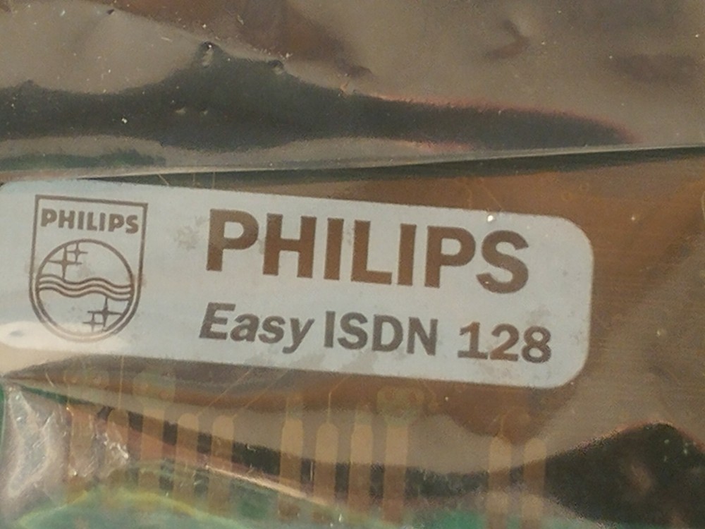 Vintage Philips EasyISDN 128 Internal Modem + Setup Instructions 