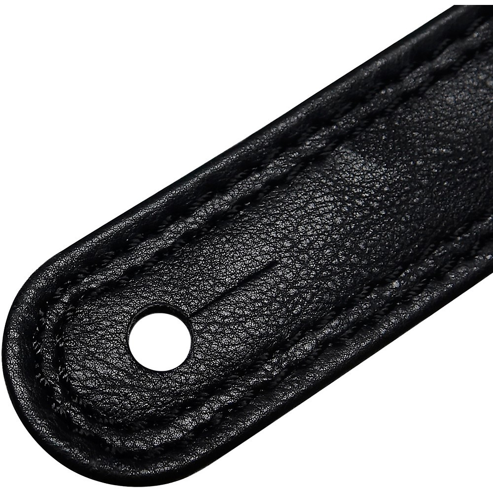 RICHTER Springbreak III Leatherette Guitar Strap Black 4.33 in.