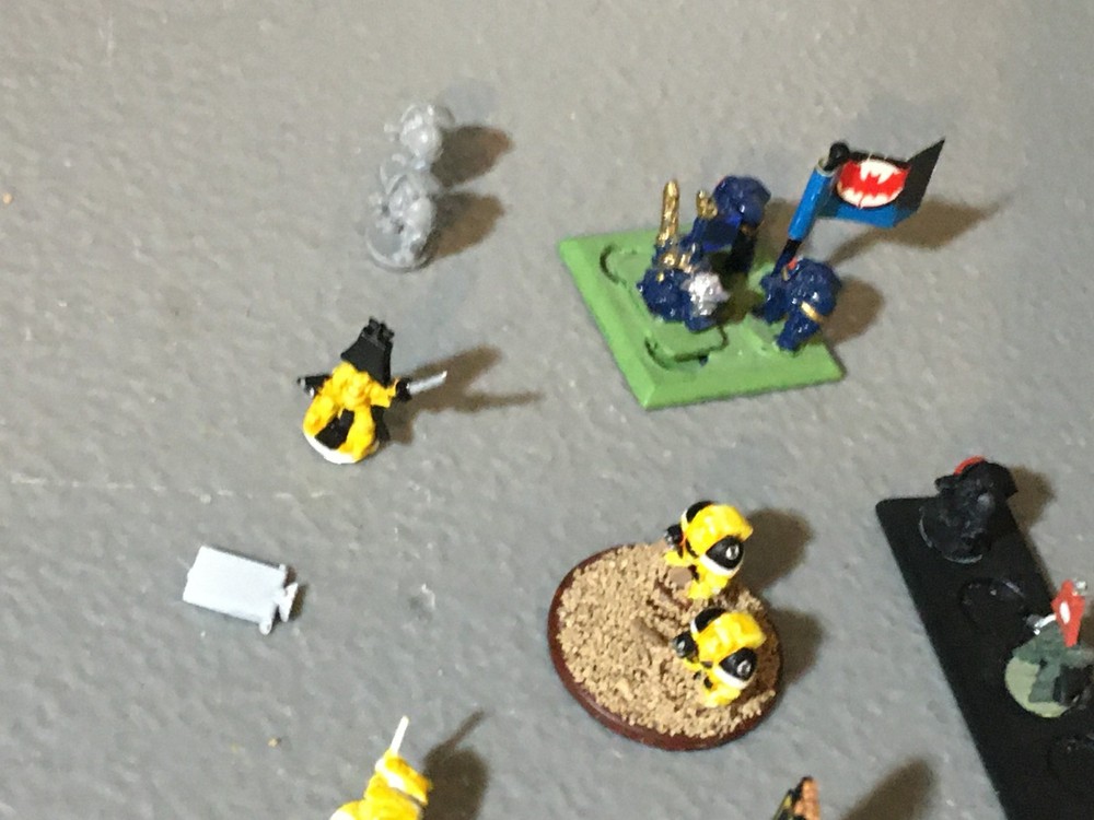 A33494 WARHAMMER EPIC 40K SPACE MARINES MIXE TERMINATOR COMMAND ASSAULT GW