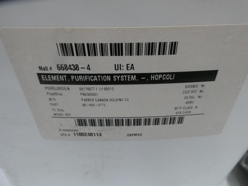 Parker 605009772 Purifier Kit