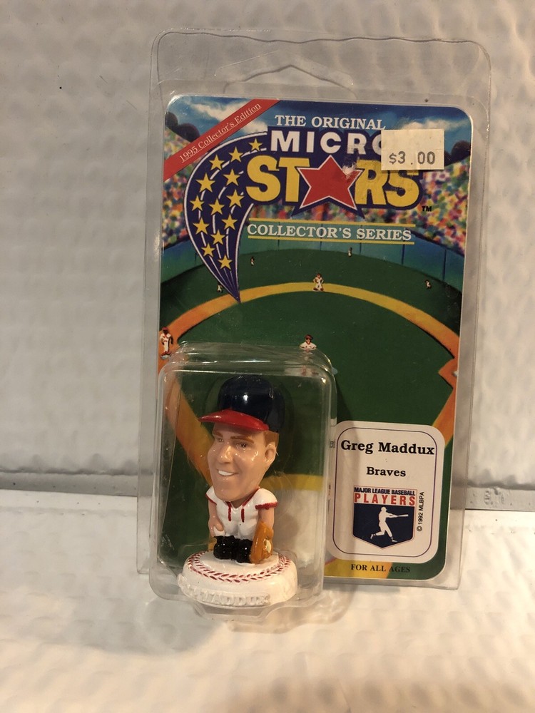 1995 MLB MICRO STARS Greg Maddux Atlanta Braves
