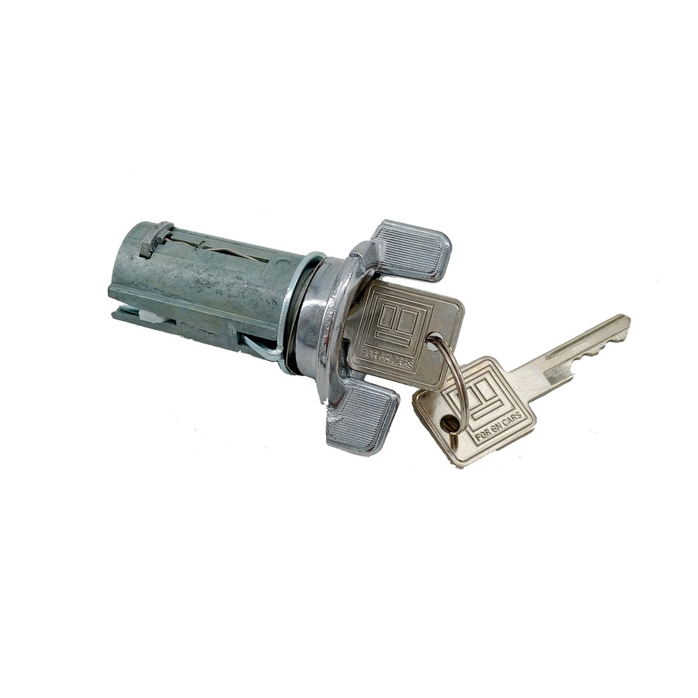 Chrome Ignition Key Switch Cylinder & Door Lock Pair Set W/ Keys For GM US