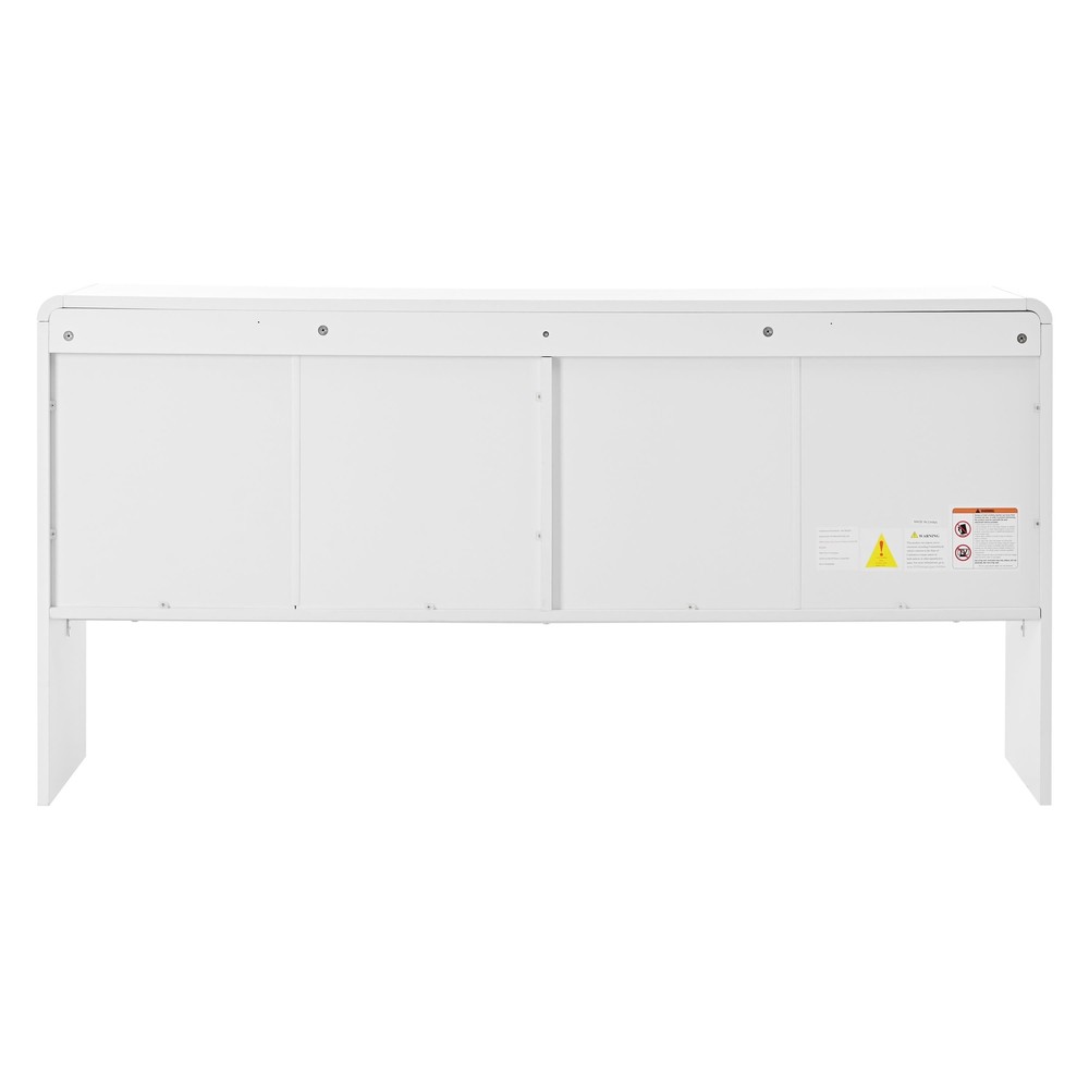 Minimalist Style 60" Large Storage Space Sideboard 2 Colors
