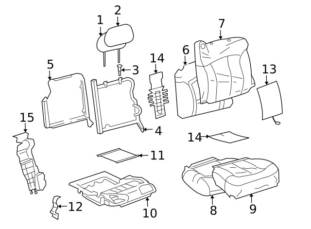 Genuine GM Outer Bracket 88949562