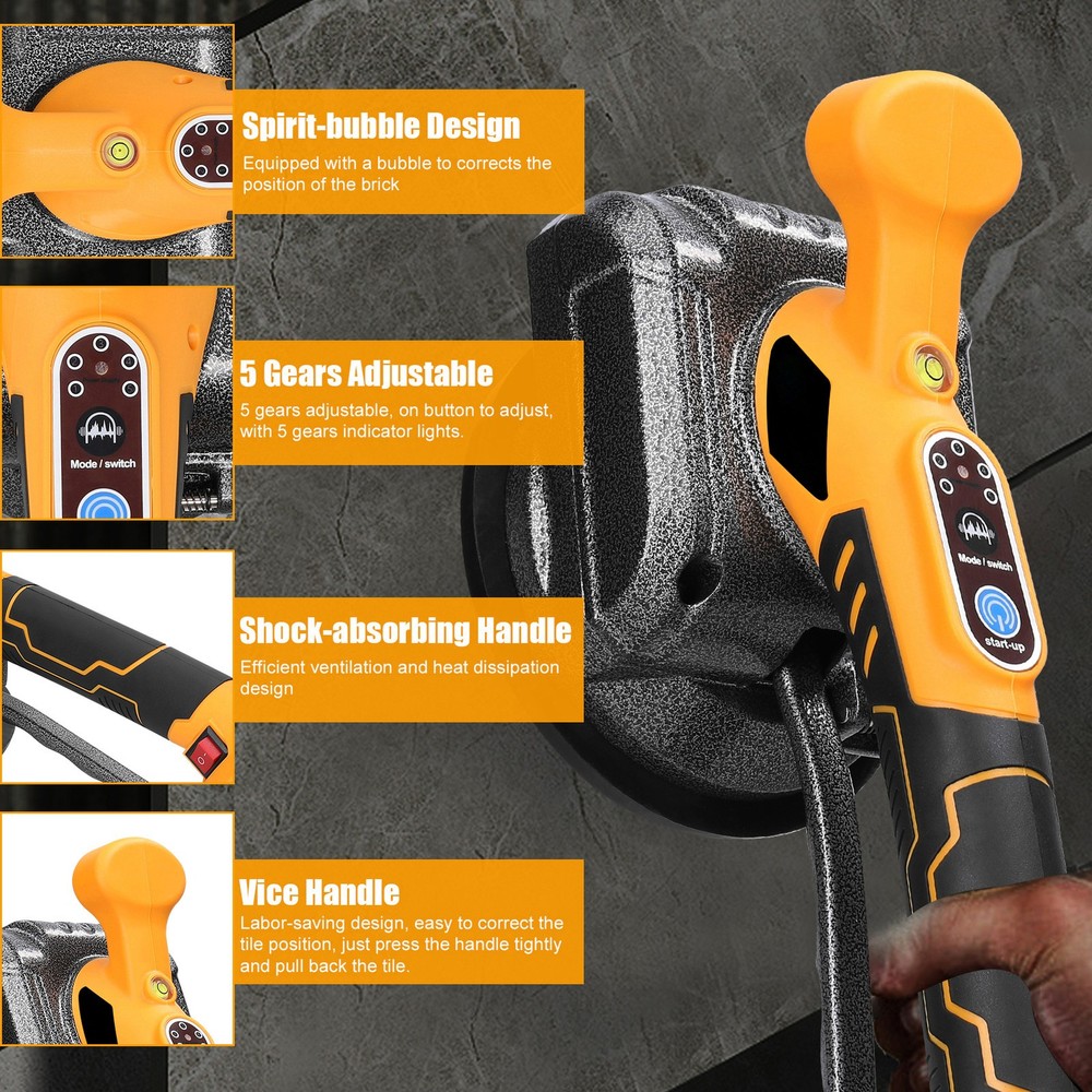 1-Geevorks 21V Automatic Tile Tiling Machine High Loading Capacity Wall Floor