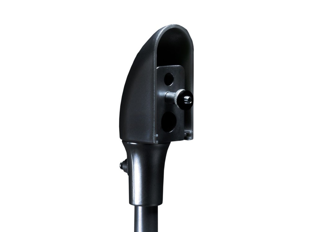 Monoprice Adjustable Height Speaker Stands, 5 lb Capacity (Pair), Black
