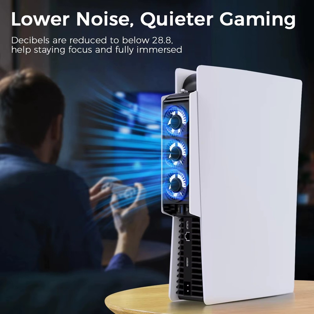 Console Cooling Fan / USB Hub Accessory