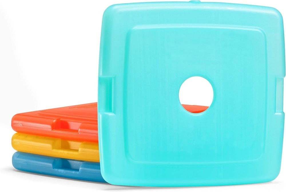 Cool Coolers 4-Pack Slim Reusable Ice Packs