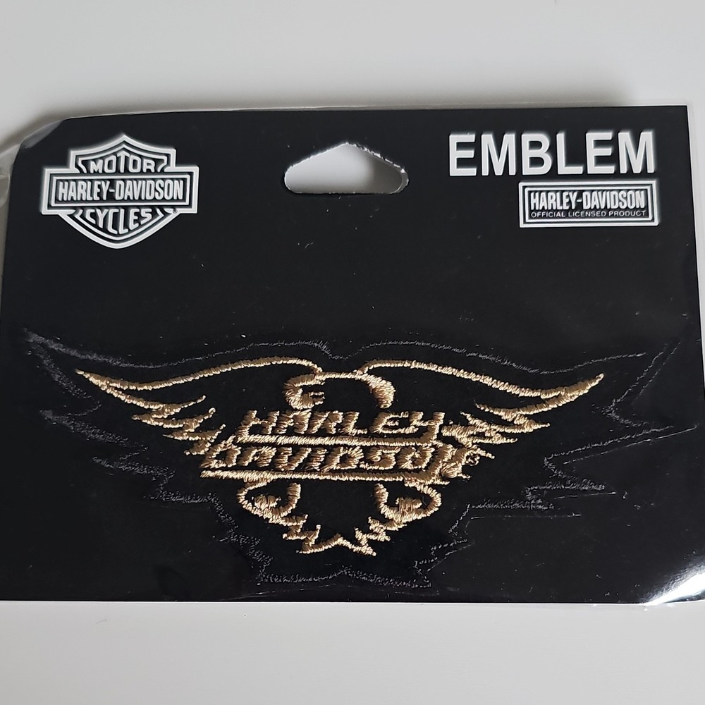 Vintage Harley-Davidson Bold Eagle Patch Emblem Small Collectible 2009
