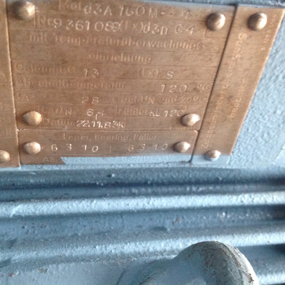 Westfalia Separator. Model KA-30-06-576, With Control Panel.