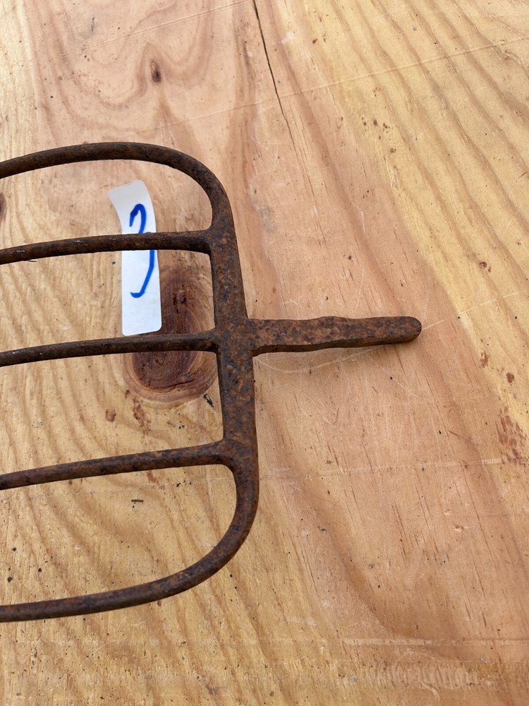 Fork Rake Head 5 Thines Rusty Rustic no handle Original Vintage Primitive Metal