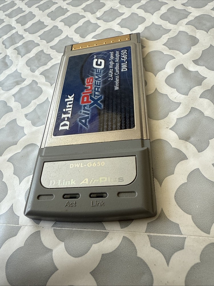 D-Link Air Plus Extreme G DWL-G650 Wireless Desktop Adapter Used