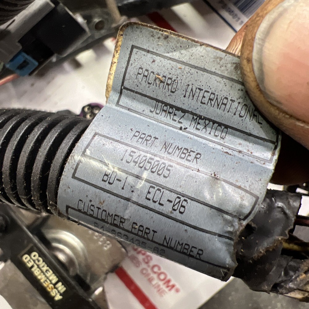 Mercruiser v6 4.3 mpi engine harness