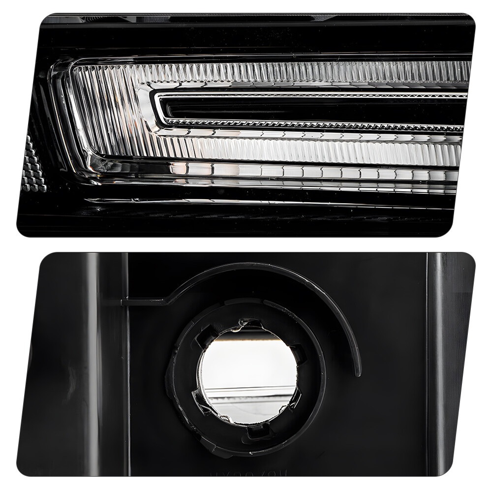 For 2020-2023 Chevy Silverado 2500HD 3500HD Halogen Headlight Driver Side Black