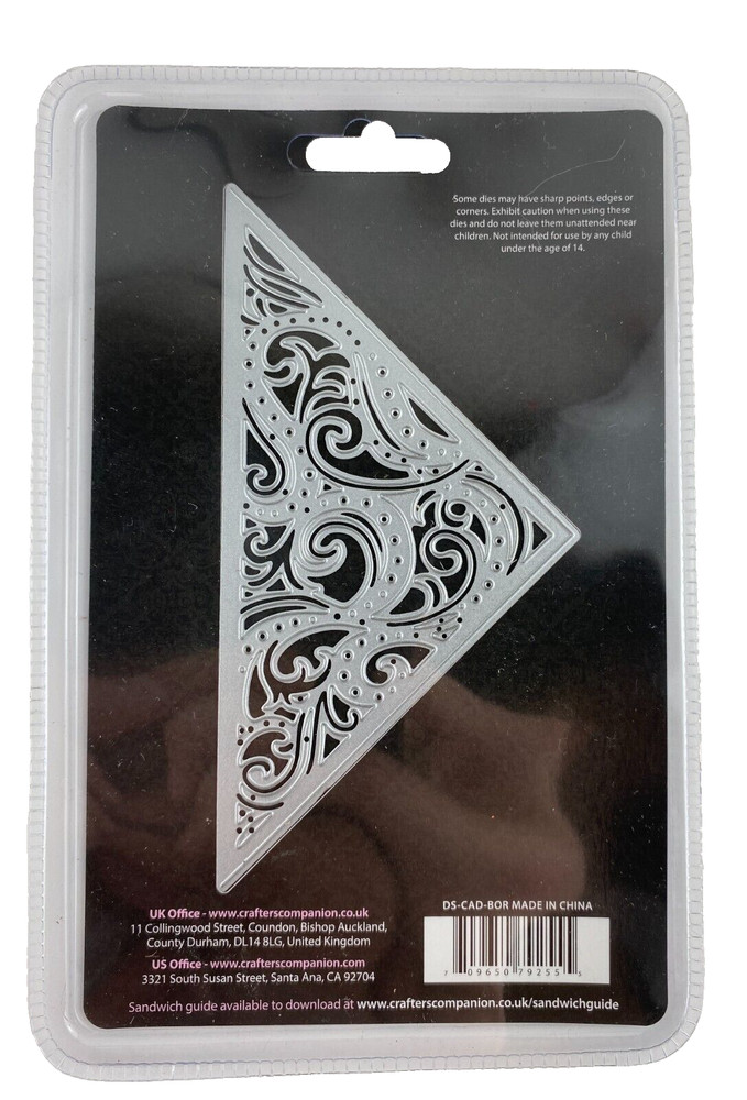 Die'sire Create-A-Card - BORDEAUX - Metal Die