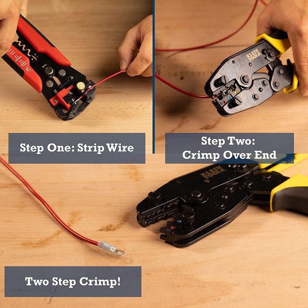 MultiPurpose Electrical Wire Stripping Tool 8", Crimper Pliers Insulated Cutter
