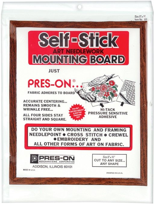 Pres-On Mounting Board 8"X10"-