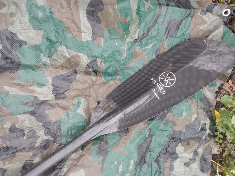 Werner Ovation bent shaft kayak paddle 240 cm