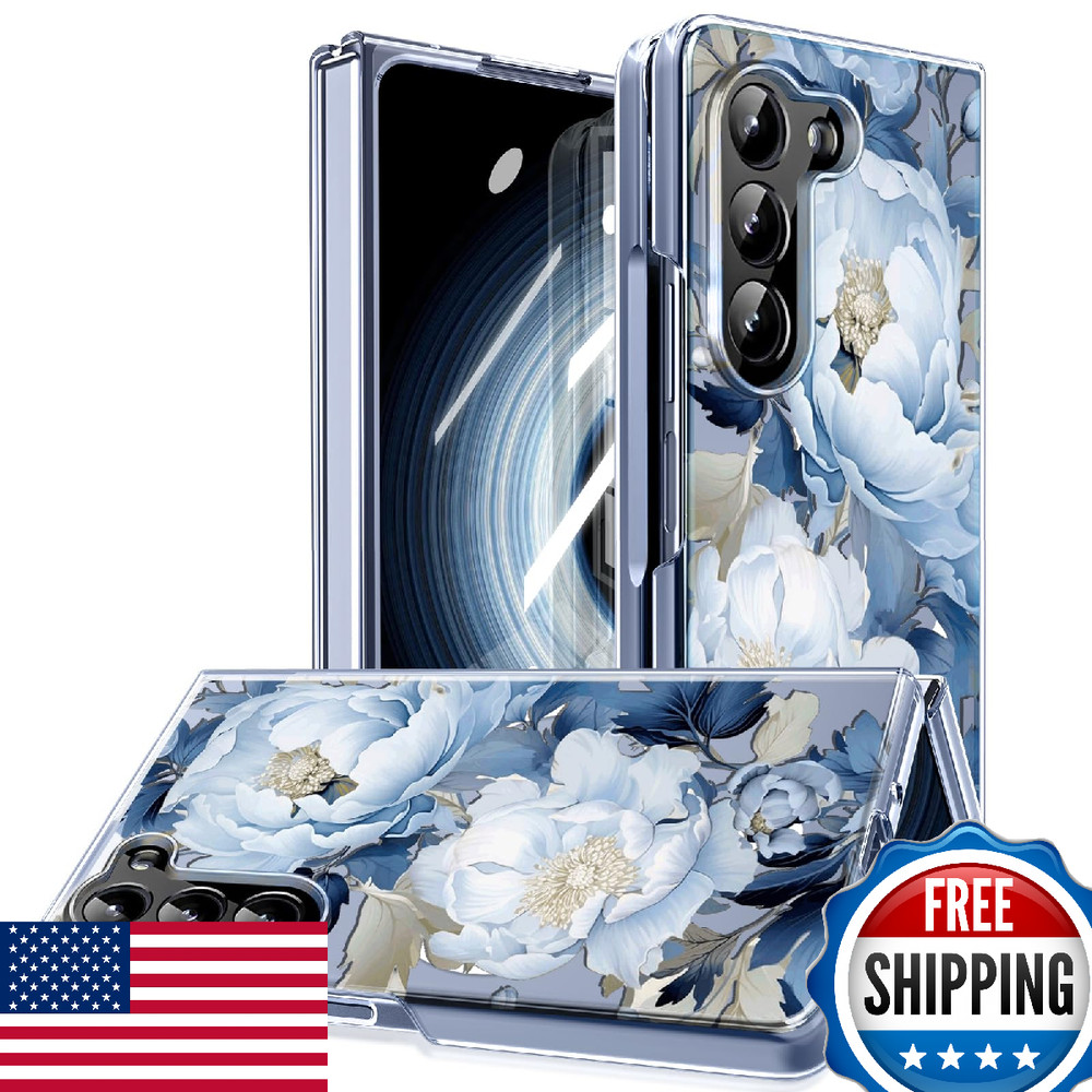 MIDIIUGCT Galaxy Z Fold5 Magnetic Case Built-in Magnet Wireless Charging Shockpr
