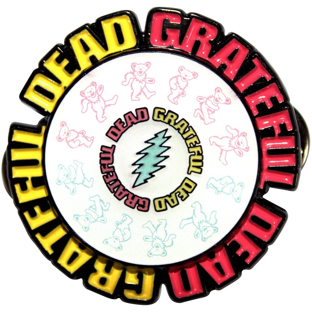 GRATEFUL DEAD official metal pin
