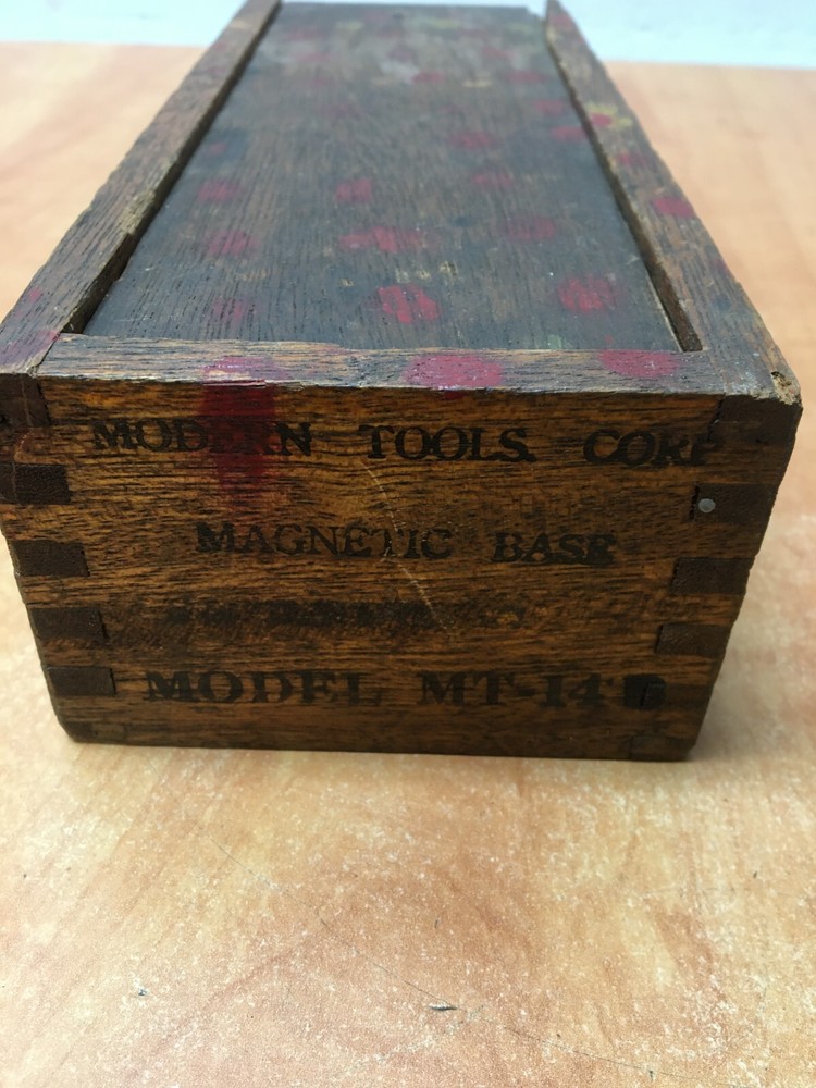 Modern Tools Corp Magnetic Base Indicator Holder MT-14B USA