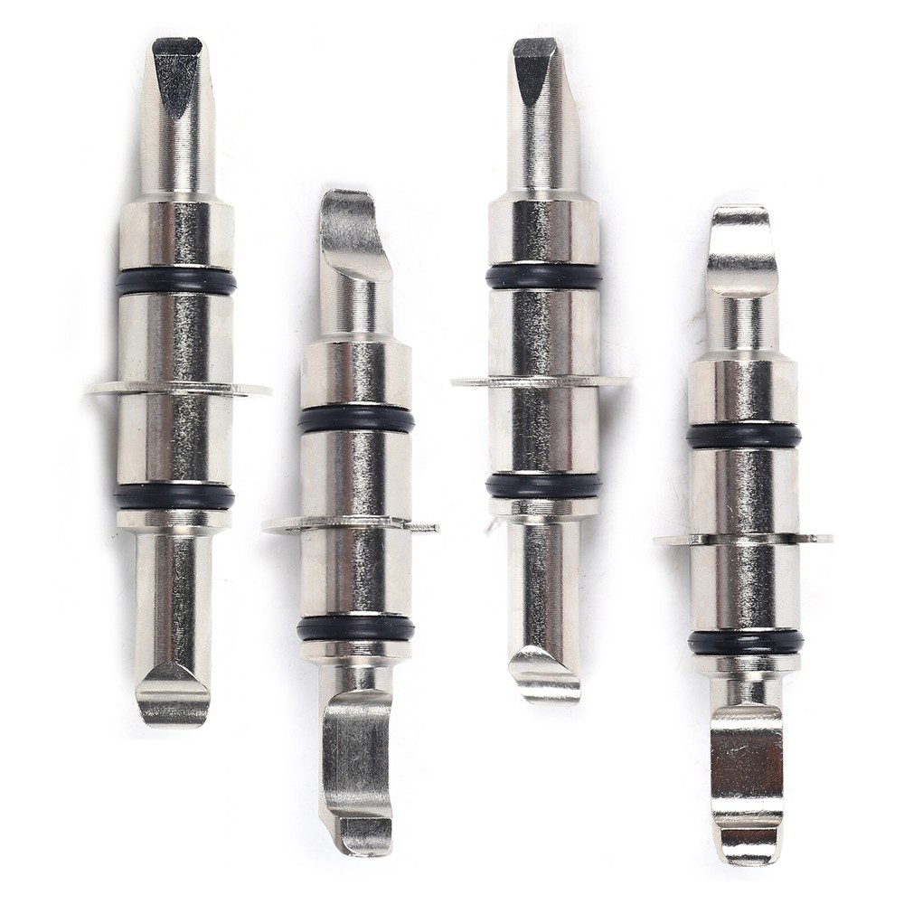4-Piece V3D Wheel Alignment Positioning Fixture Kit with Reversible Claws