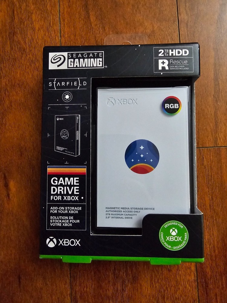 Seagate Starfield Special Edition Game Drive for Xbox 2TB External  STMJ2000400