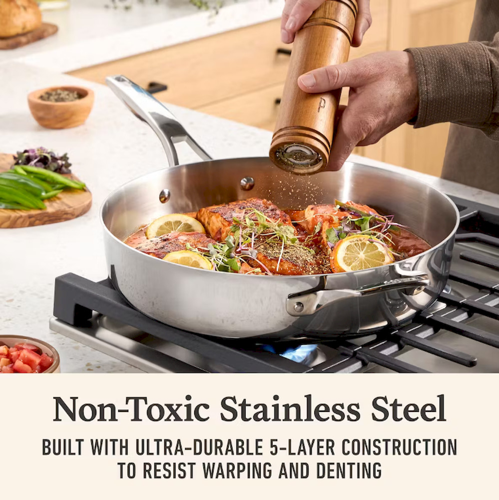 Calphalon Premier Stainless Steel 6-Piece Cookware Set