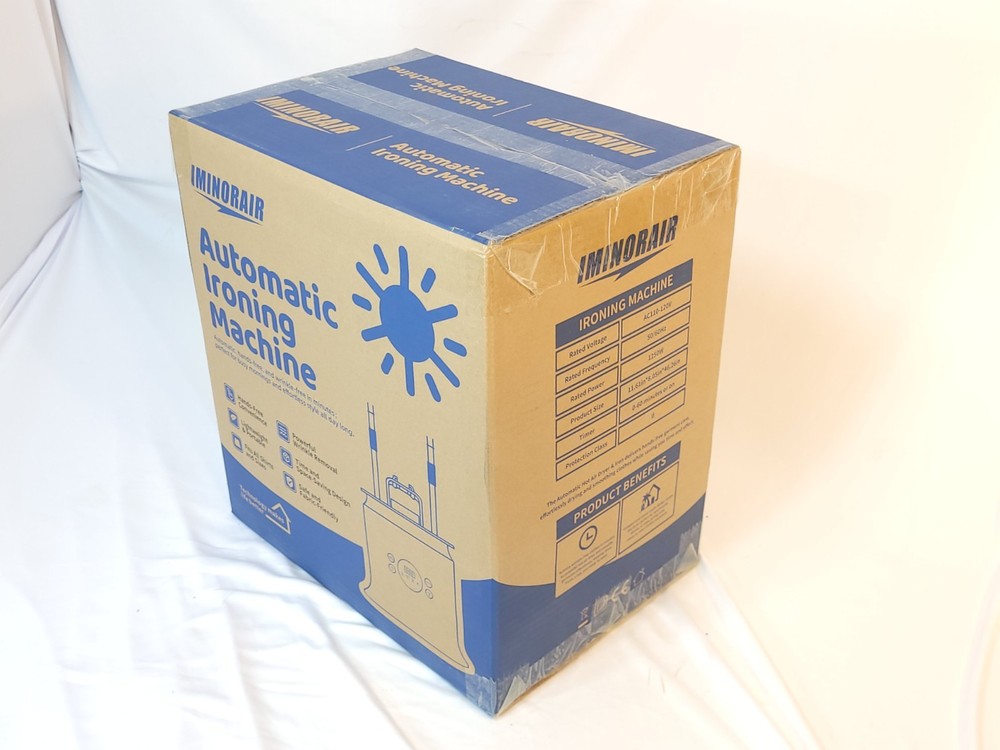 Automatic Hot Air Ironing Machine, Clothes Iron Steamer, Read Condition Missing