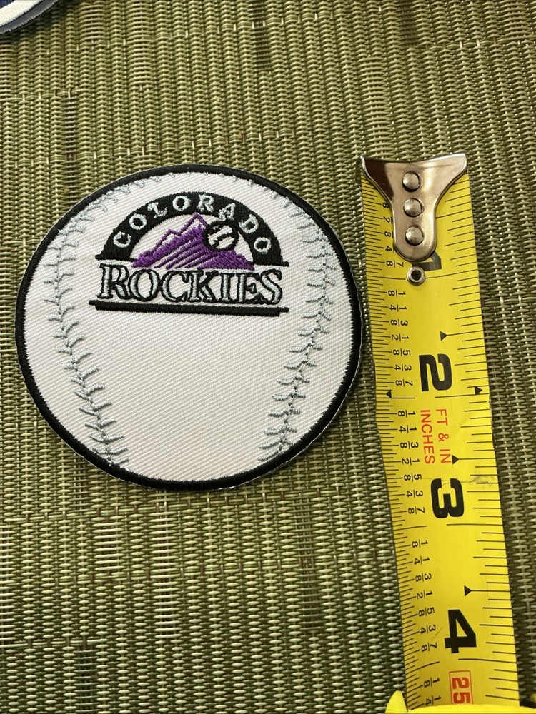 MLB Colorado Rockies IRON ON PATCHES
