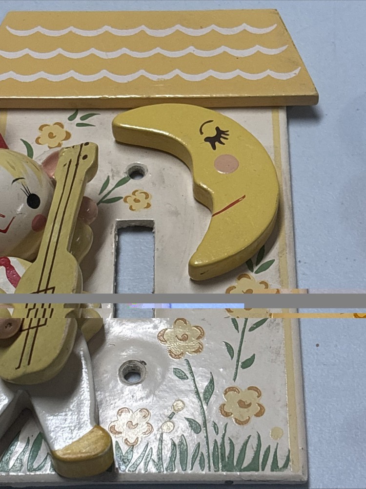 Two Vintage Light Switch Covers