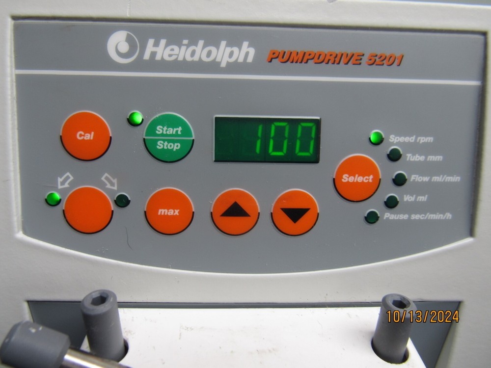 Heidolph Pumpdrive 5201 with SP quick head. GUARANTEED