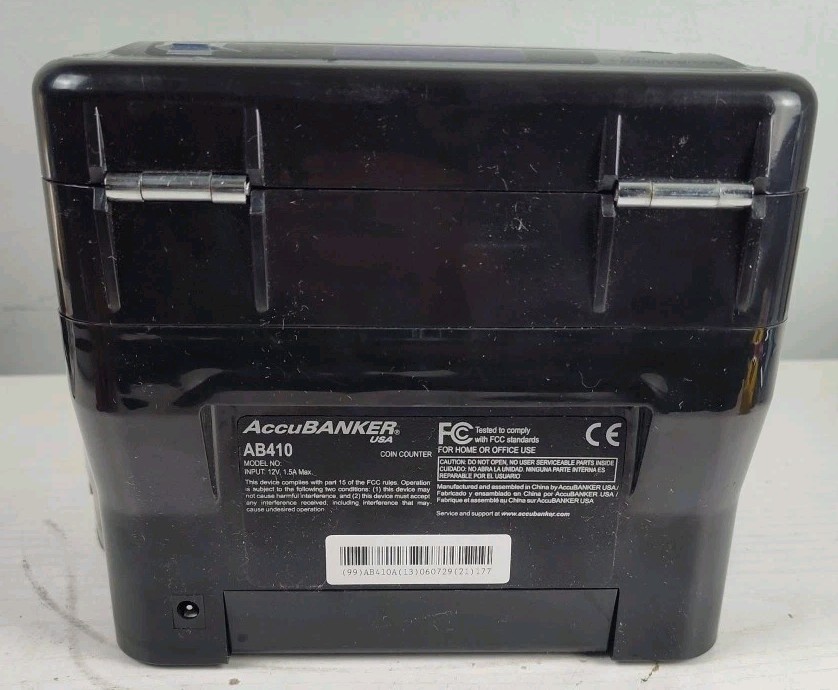 AccuBanker AB410 Coin Counter, Sorter