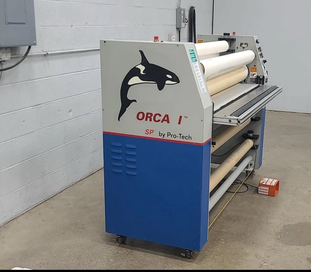 GBC PRO-TECH ORCA I 61″ HOT ROLL LAMINATOR –