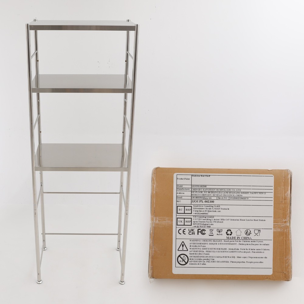 3-tier Stainless Steel Storage Shelf Kitchen Storage Shelves Storage Shelf