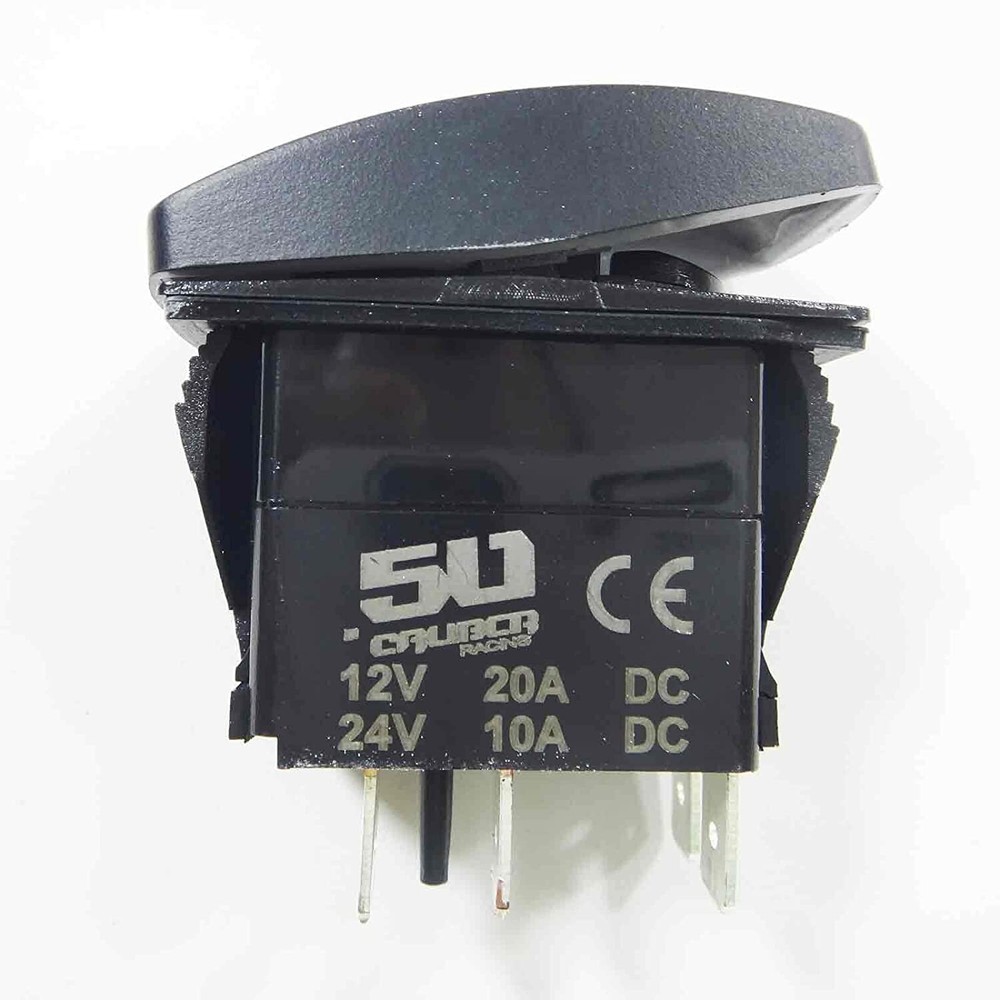 12V LED Illuminated Rocker Switch Blower UTV RZR TURBO Maverick X3 YXZ1000R Red