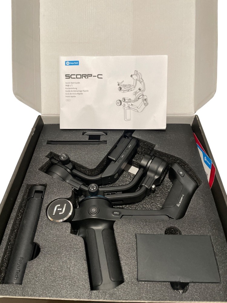 FeiyuTech Scorp-C Gimbal Stablizer - Black - New, Open Box