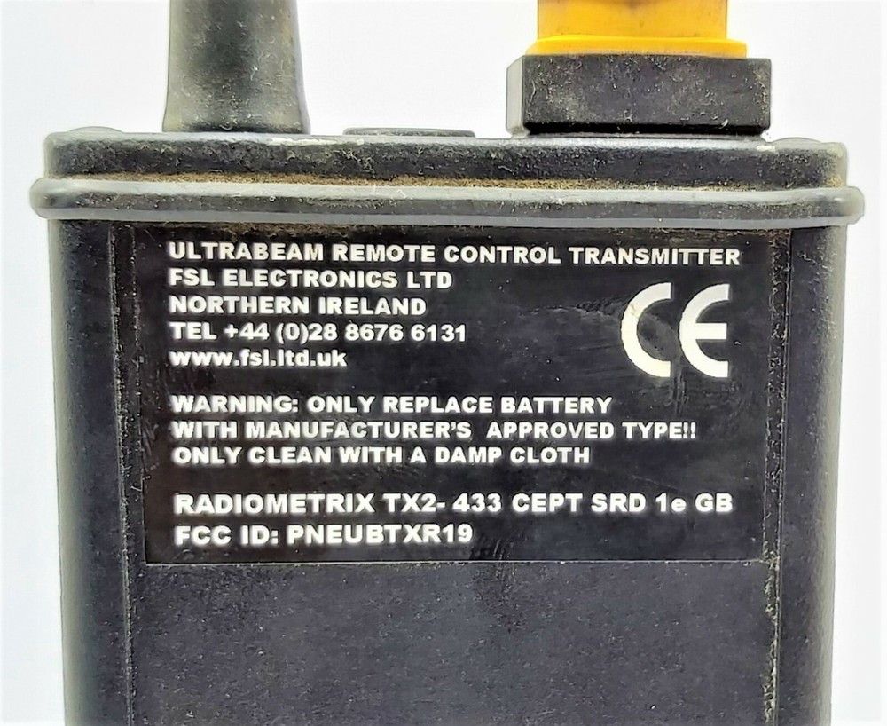 FSL electronic ultrabeam heavy duty radio remote control transmitter
