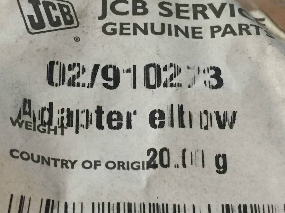 JCB Genuine Adapter 02/910273