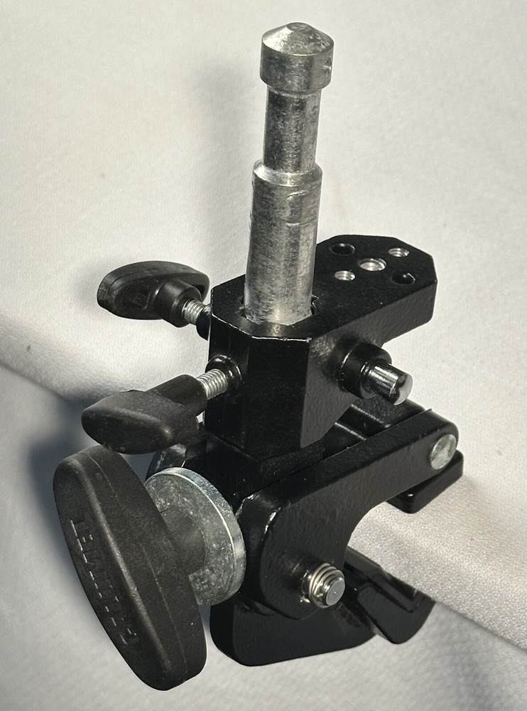 Calumet Heavy Duty Pro Lighting Clamp with 5/8” Stud