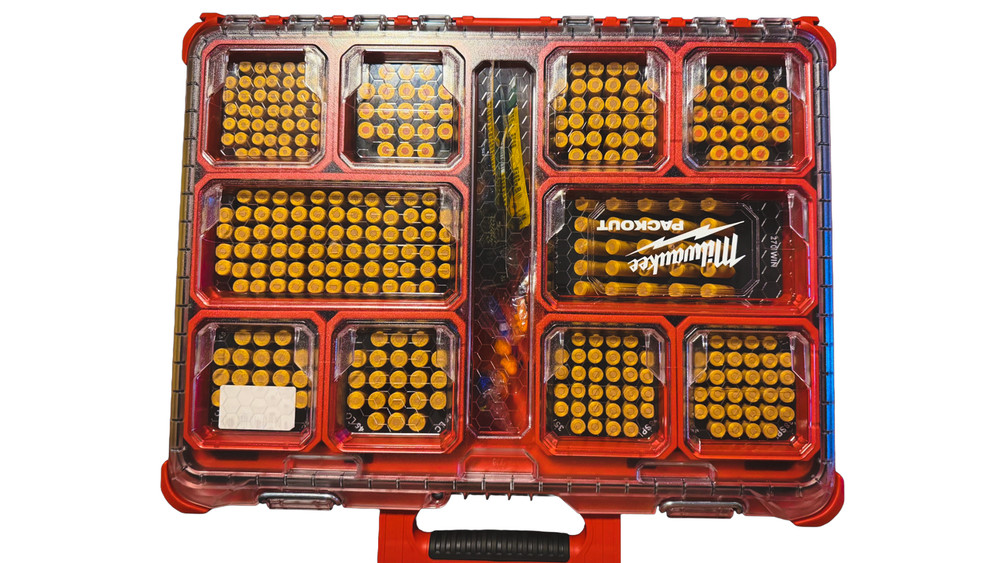 Milwaukee Packout Compact ammo inserts.