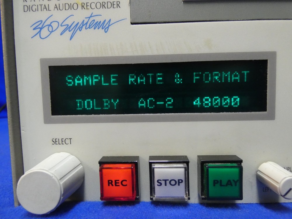 360 Systems DigiCart II Hard Disk Random Access Digital Audio Recorder