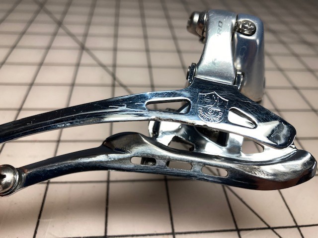 Vintage Campagnolo Record Front Derailleur 32mm clamp
