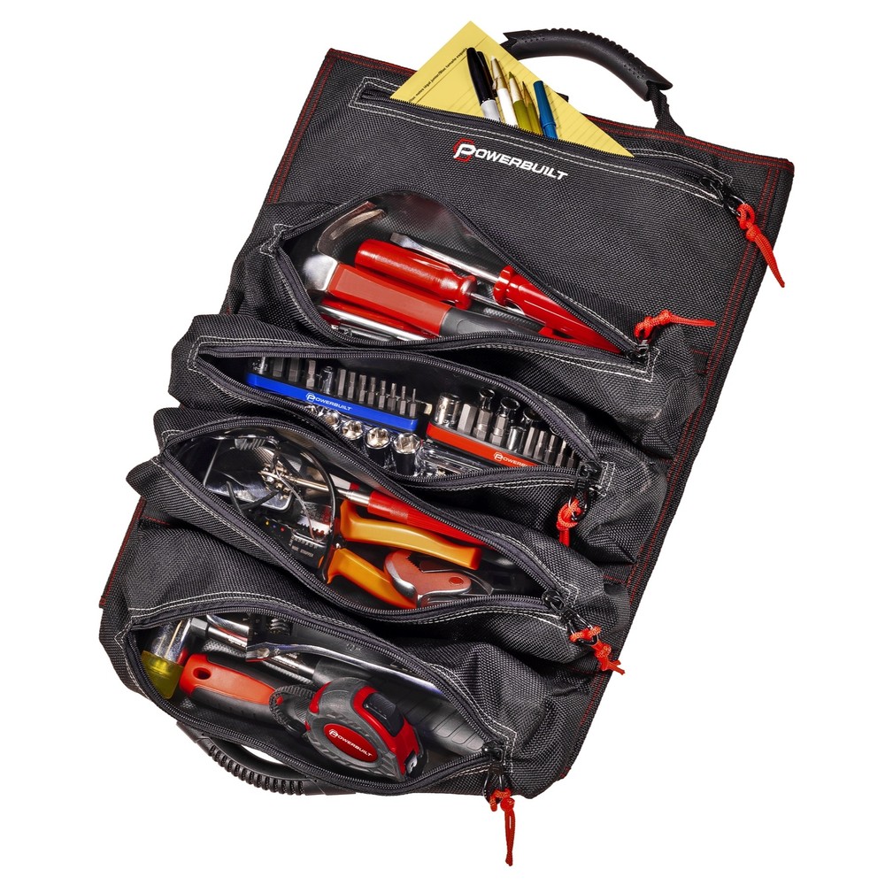 Powerbuilt 5 Pocket Tool Roll Organizer - 240253
