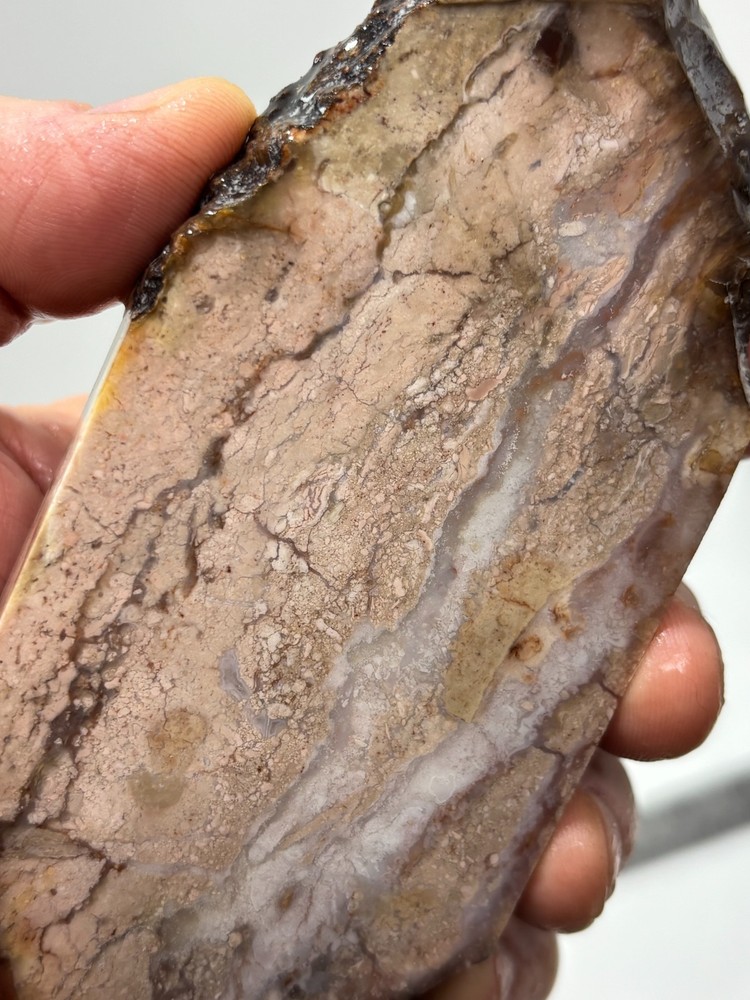 Pink Jasper/Agate Slab Cabbing Lapidary Combo Ship Avail